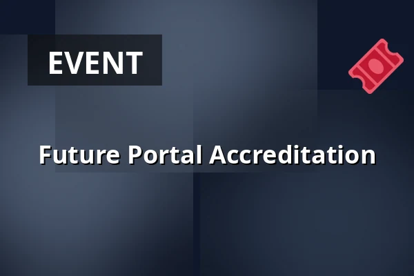 Future Portal Accreditation — Kino Lucerna, Prague