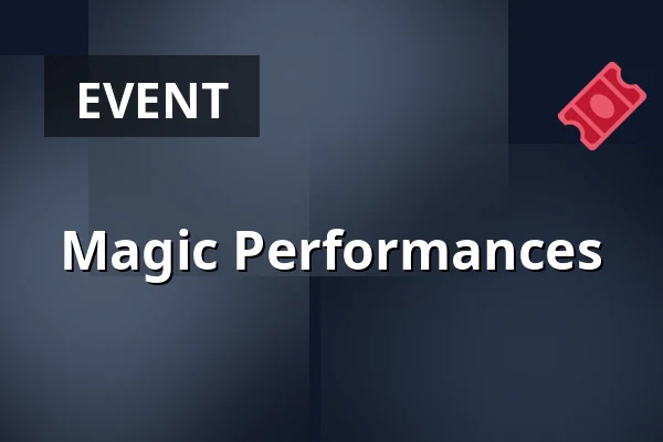 Magic Performances — Zámecká lékárna Třeboň, Třeboň