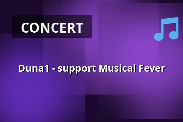 Duna1 - support Musical Fever — Old Butchery, Kroměříž
