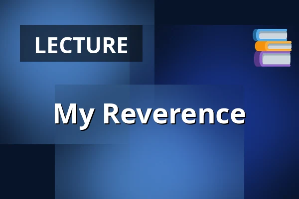 My Reverence — Galerie 4, Cheb