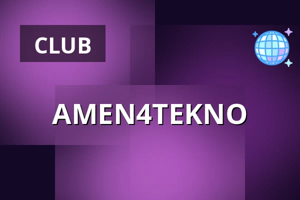 AMEN4TEKNO — Cross Club, Prague