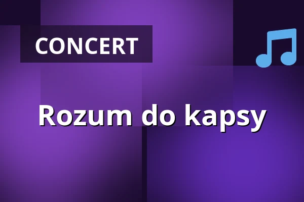 Rozum do kapsy — Klubovna, Prague