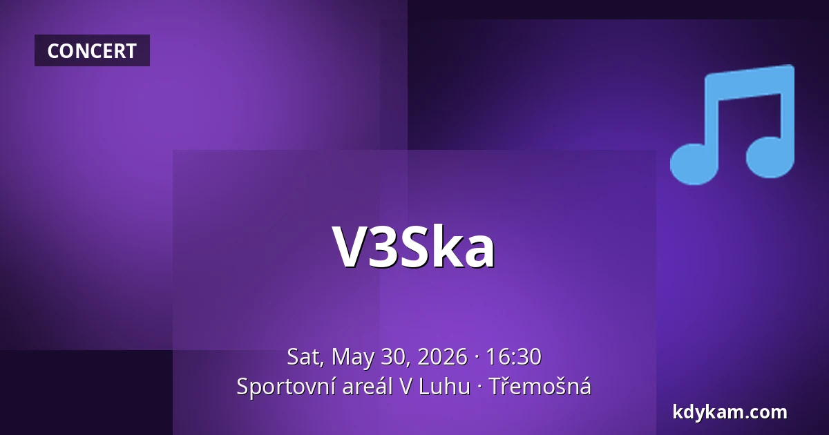 V3Ska — Sportovní areál V Luhu, Třemošná