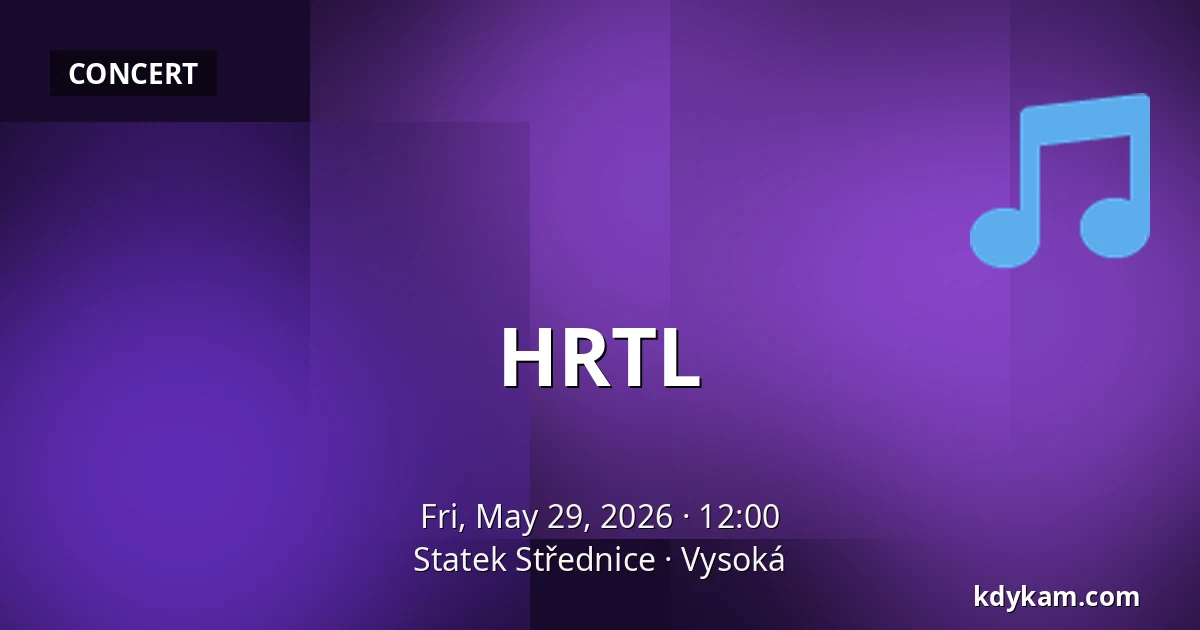 HRTL — Statek Střednice, Vysoká