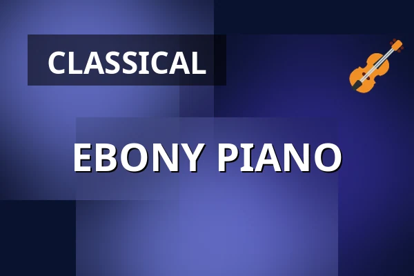 EBONY PIANO — Komorní filharmonie Pardubice, Pardubice