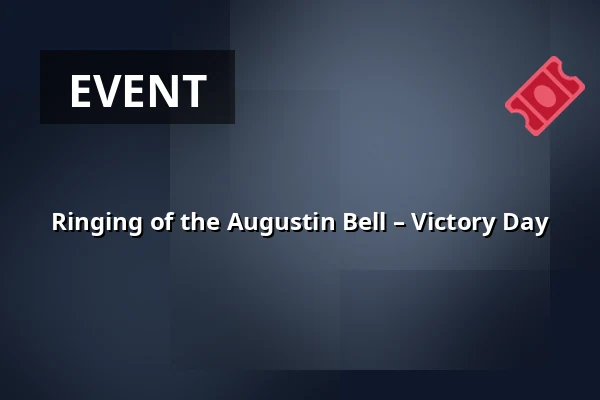 Ringing of the Augustin Bell – Victory Day — Bílá věž, Hradec Králové