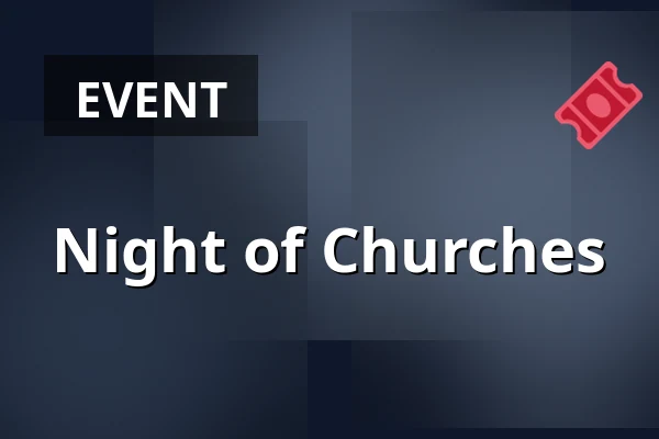 Night of Churches — Kostel Narození Panny Marie, Štípa, Zlín