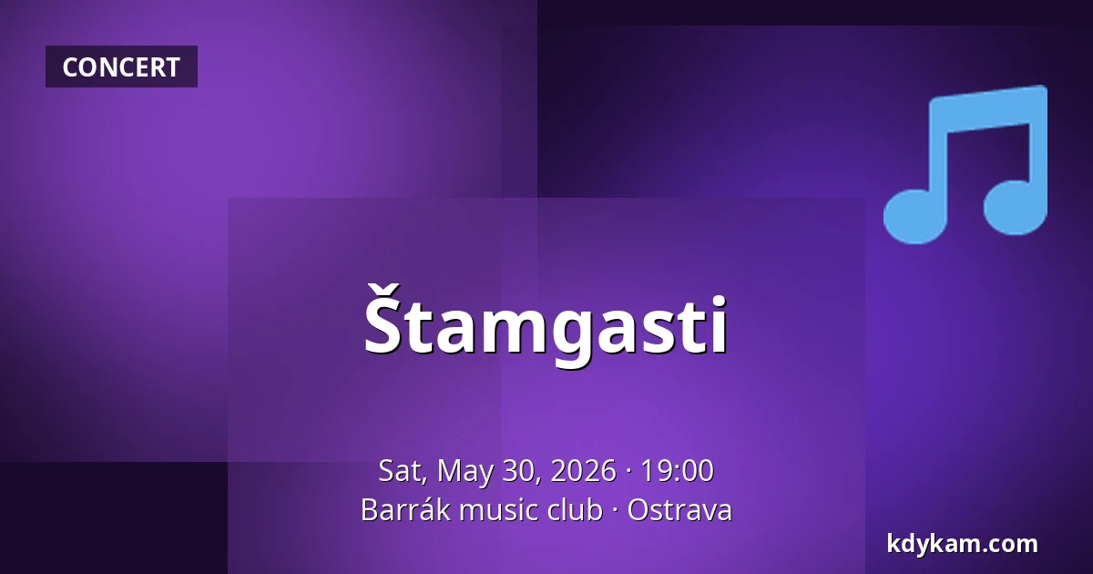 Štamgasti — BARRÁK music club, Ostrava