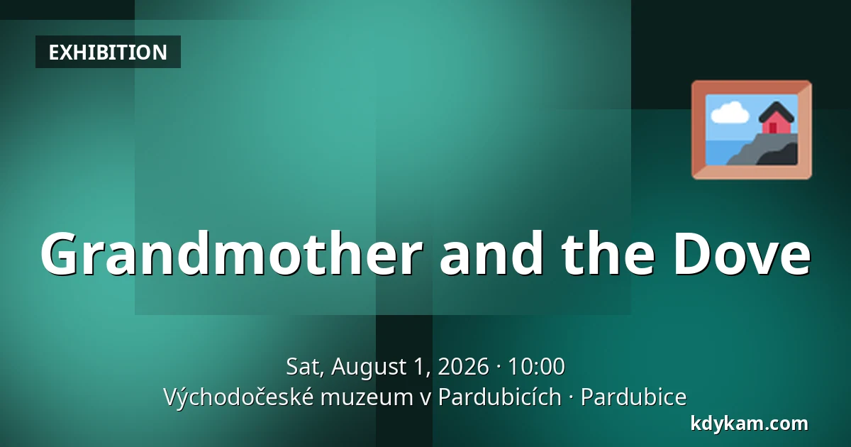 Grandmother and the Dove — East Bohemian Museum in Pardubice, Pardubice