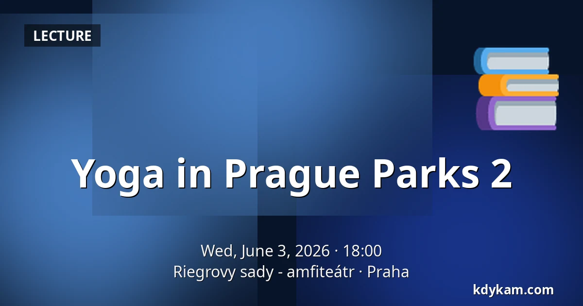 Yoga in Prague Parks 2 — Riegrovy sady - amfiteátr, Prague