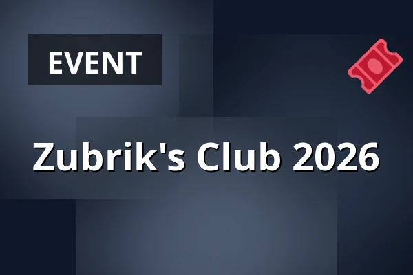 Zubrik's Club 2026 — Východočeské muzeum v Pardubicích, Pardubice