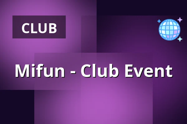 Mifun - Club Event — Club Kino, Černošice