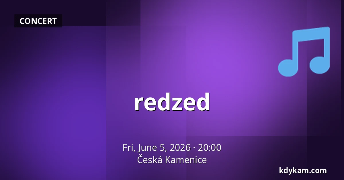 redzed — Česká Kamenice