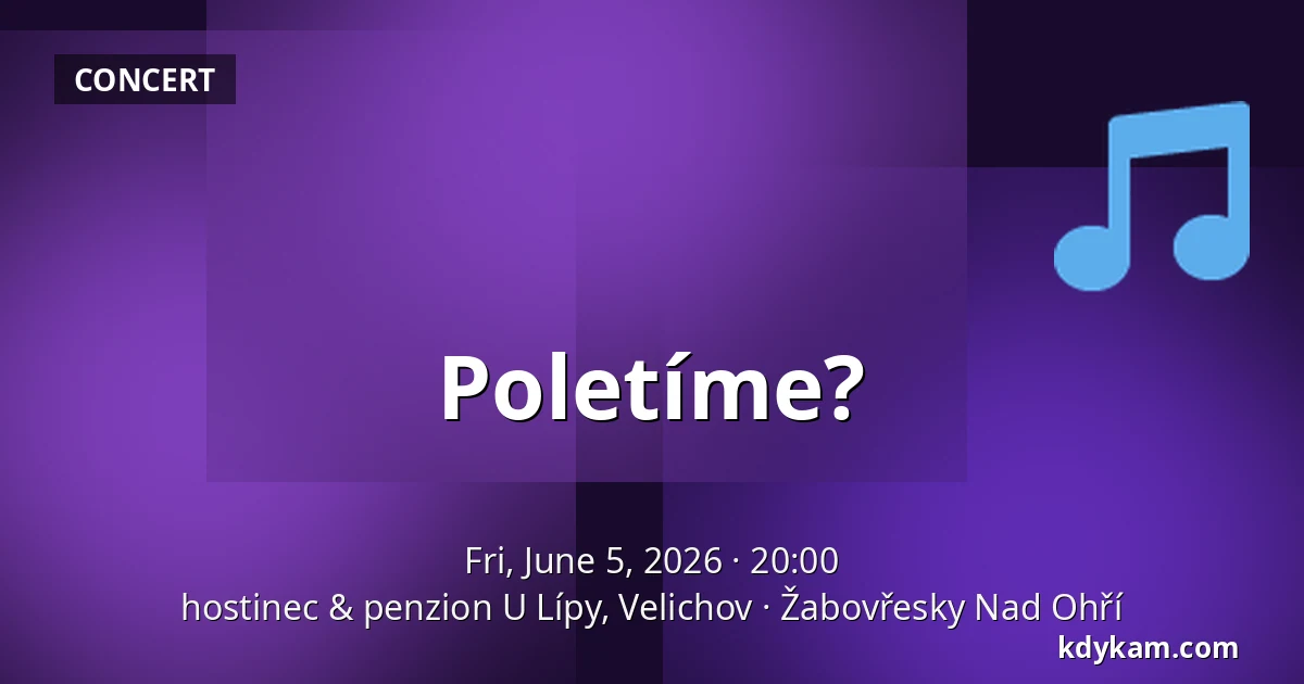 Poletíme? — hostinec & penzion U Lípy, Velichov, Žabovřesky Nad Ohří