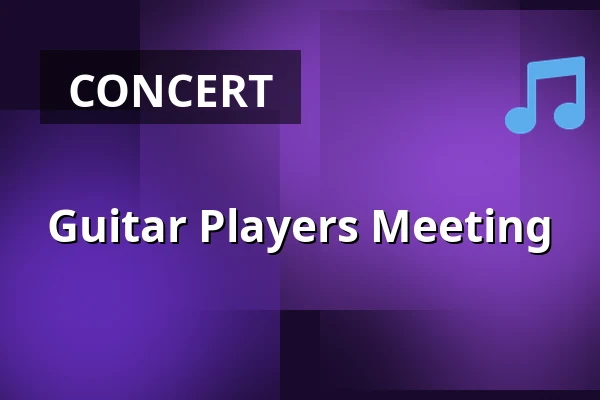 Guitar Players Meeting — Zelenáčova Šopa, Zlín