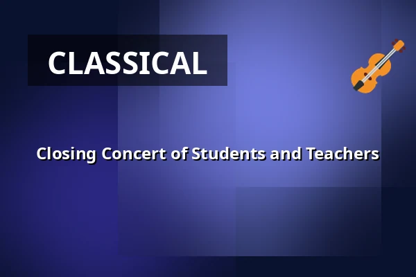 Closing Concert of Students and Teachers — Dělňák Líšeň, Brno