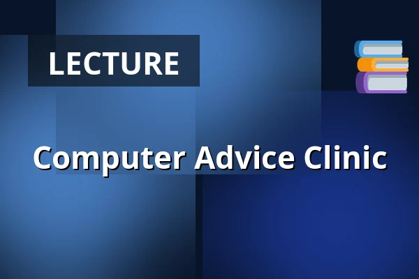 Computer Advice Clinic — Dělňák Líšeň, Brno