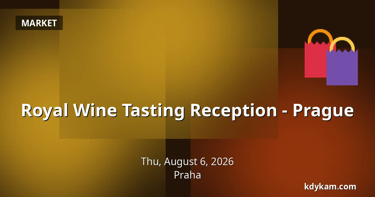 Royal Wine Tasting Reception - Prague — Prague