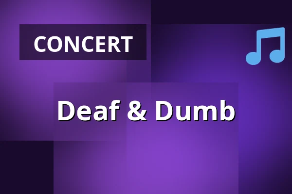 Deaf & Dumb — Klub Modrá Vopice, Prague