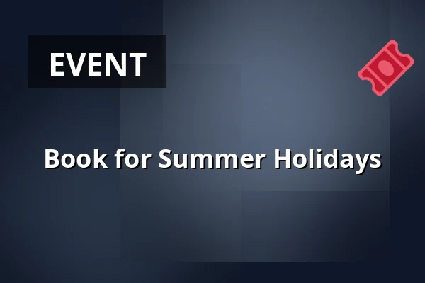 Book for Summer Holidays — Malá scéna, Mikádo, Humpolec