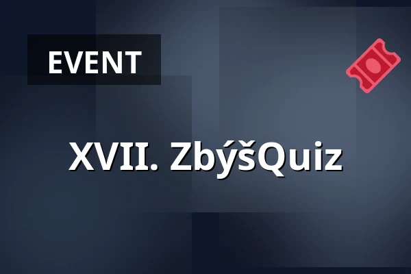 XVII. ZbýšQuiz — Kino Horník, Zbýšov