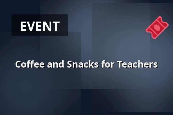 Coffee and Snacks for Teachers — nacucky!, Olomouc
