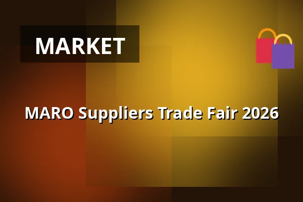 MARO Suppliers Trade Fair 2026 — Dostihové závodiště, Pardubice