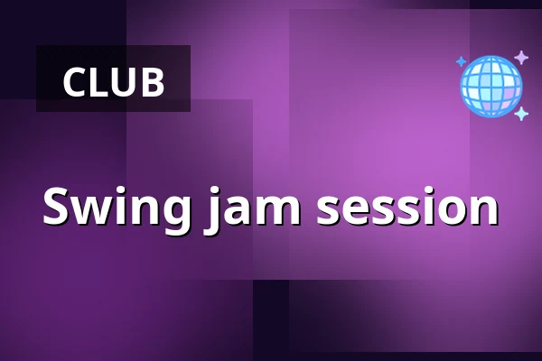 Swing jam session — Café Práh, Brno