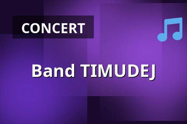 Band TIMUDEJ — Anděl Music Bar, Pilsen