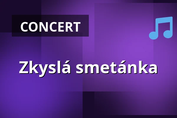 Zkyslá smetánka — Rock Café, Prague