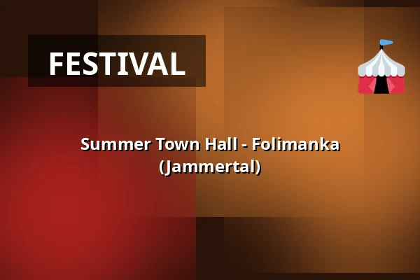 Summer Town Hall - Folimanka (Jammertal) — Praha 2, Prague
