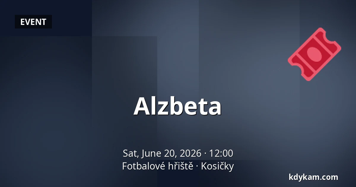 Alzbeta — Fotbalové hřiště, Kosičky