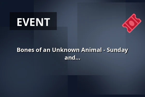 Bones of an Unknown Animal - Sunday Ateliérovka for Children ⬩ DATAS: The Data and the Sovereign — Rudolfinum, Prague