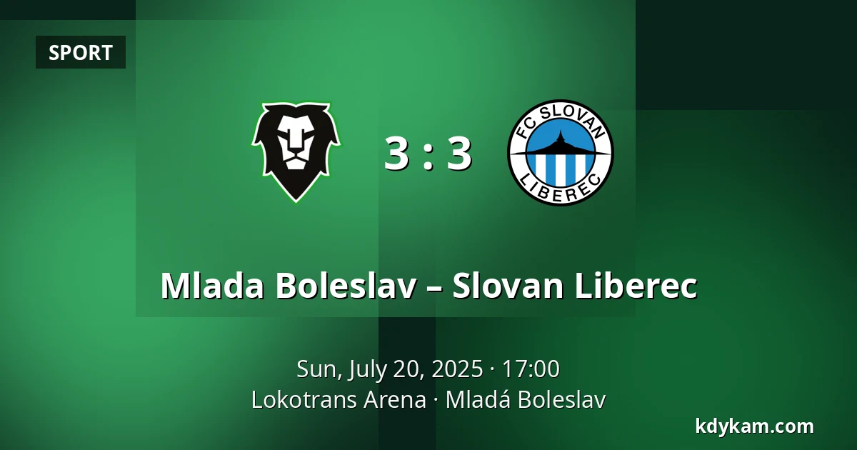 Mlada Boleslav – Slovan Liberec — Lokotrans Arena, Mladá Boleslav