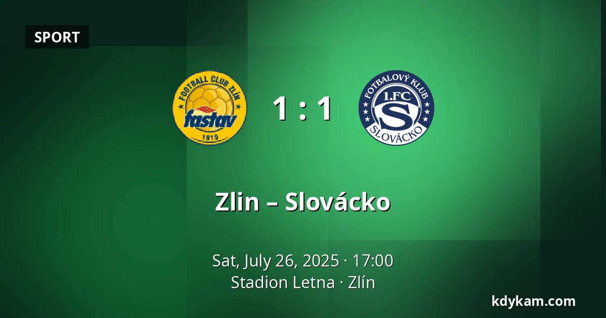 Zlin – Slovácko — Stadion Letna, Zlín