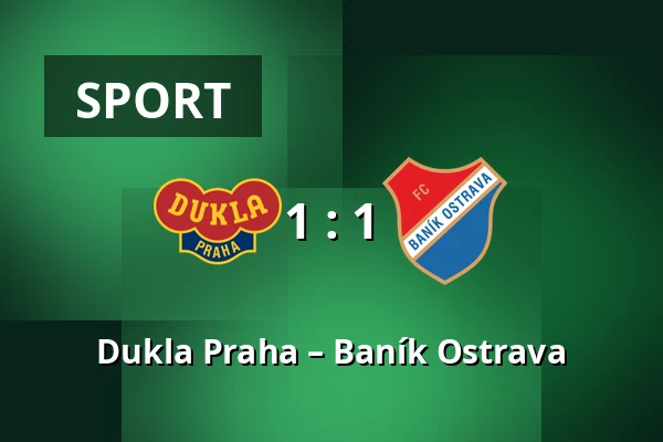 Dukla Praha – Baník Ostrava — Stadion Juliska, Prague