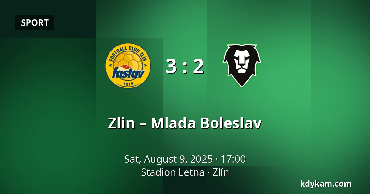 Zlin – Mlada Boleslav — Stadion Letna, Zlín