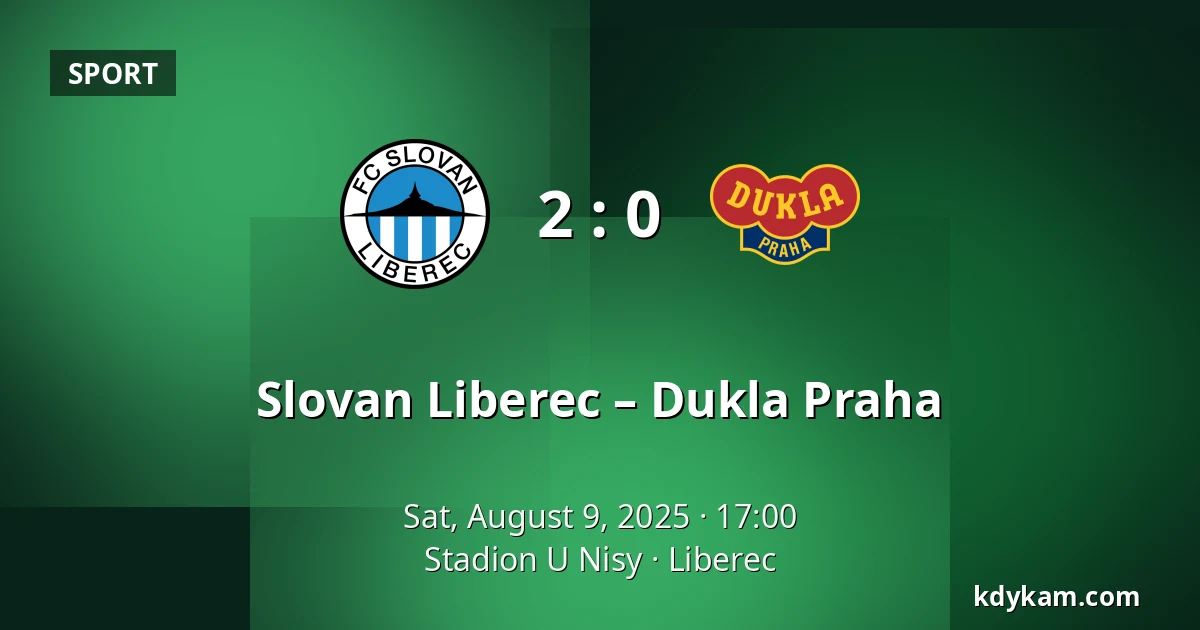 Slovan Liberec – Dukla Praha — Stadion U Nisy, Liberec