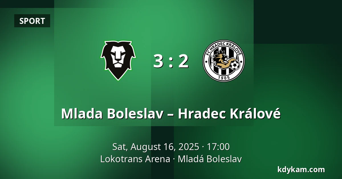 Mlada Boleslav – Hradec Králové — Lokotrans Arena, Mladá Boleslav