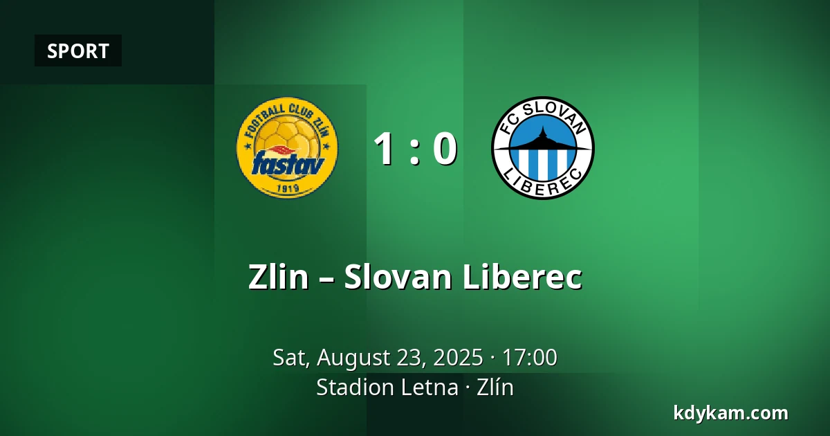 Zlin – Slovan Liberec — Stadion Letna, Zlín