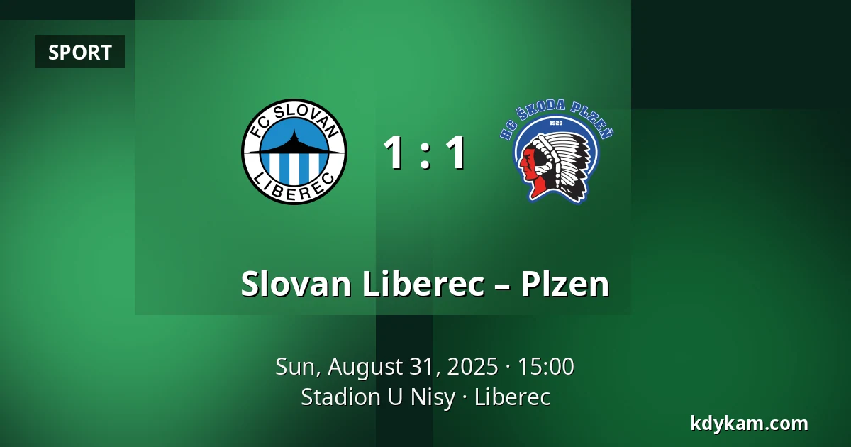 Slovan Liberec – Plzen — Stadion U Nisy, Liberec