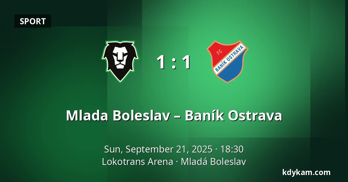Mlada Boleslav – Baník Ostrava — Lokotrans Arena, Mladá Boleslav