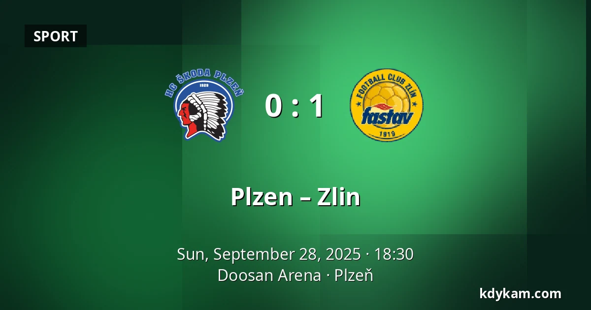 Plzen – Zlin — Doosan Arena, Pilsen