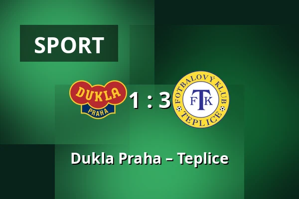 Dukla Praha – Teplice — Stadion Juliska, Prague