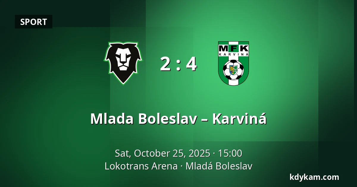 Mlada Boleslav – Karviná — Lokotrans Arena, Mladá Boleslav