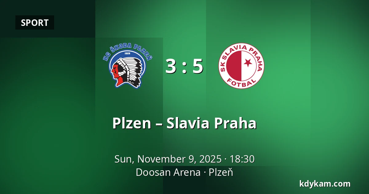 Plzen – Slavia Praha — Doosan Arena, Pilsen