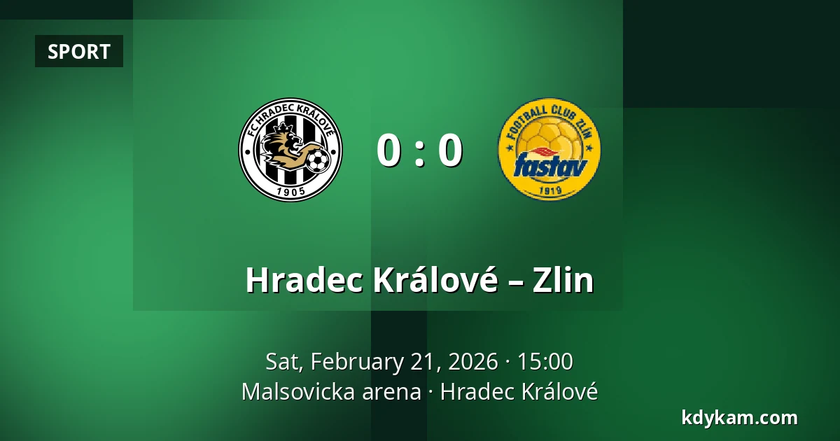 Hradec Králové – Zlin — Malsovicka arena, Hradec Králové