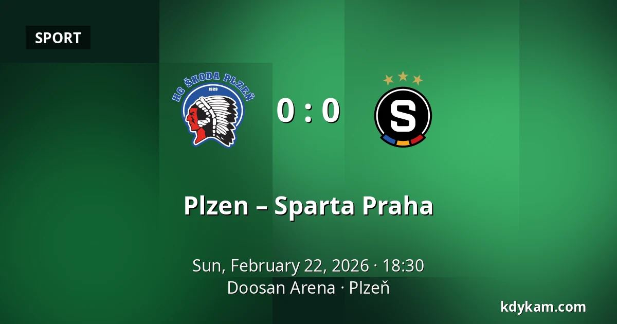 Plzen – Sparta Praha — Doosan Arena, Pilsen
