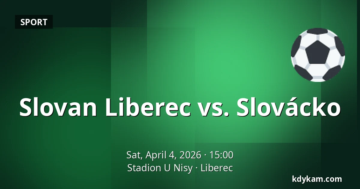 Slovan Liberec – Slovácko — Stadion U Nisy, Liberec
