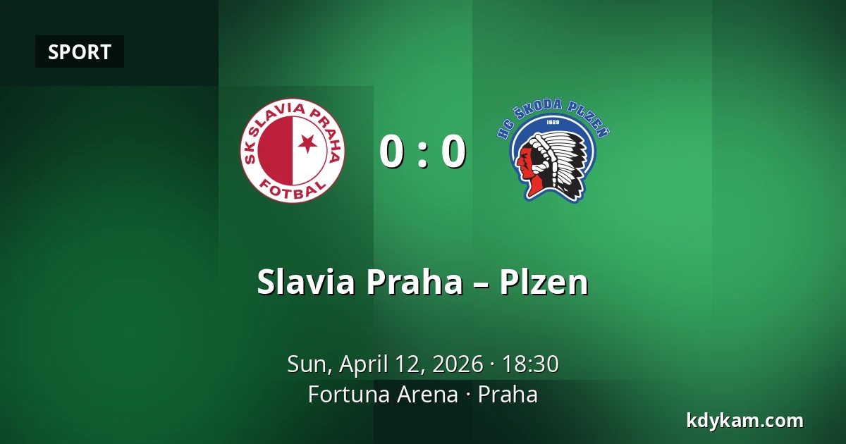 Slavia Praha – Plzen — Fortuna Arena, Prague